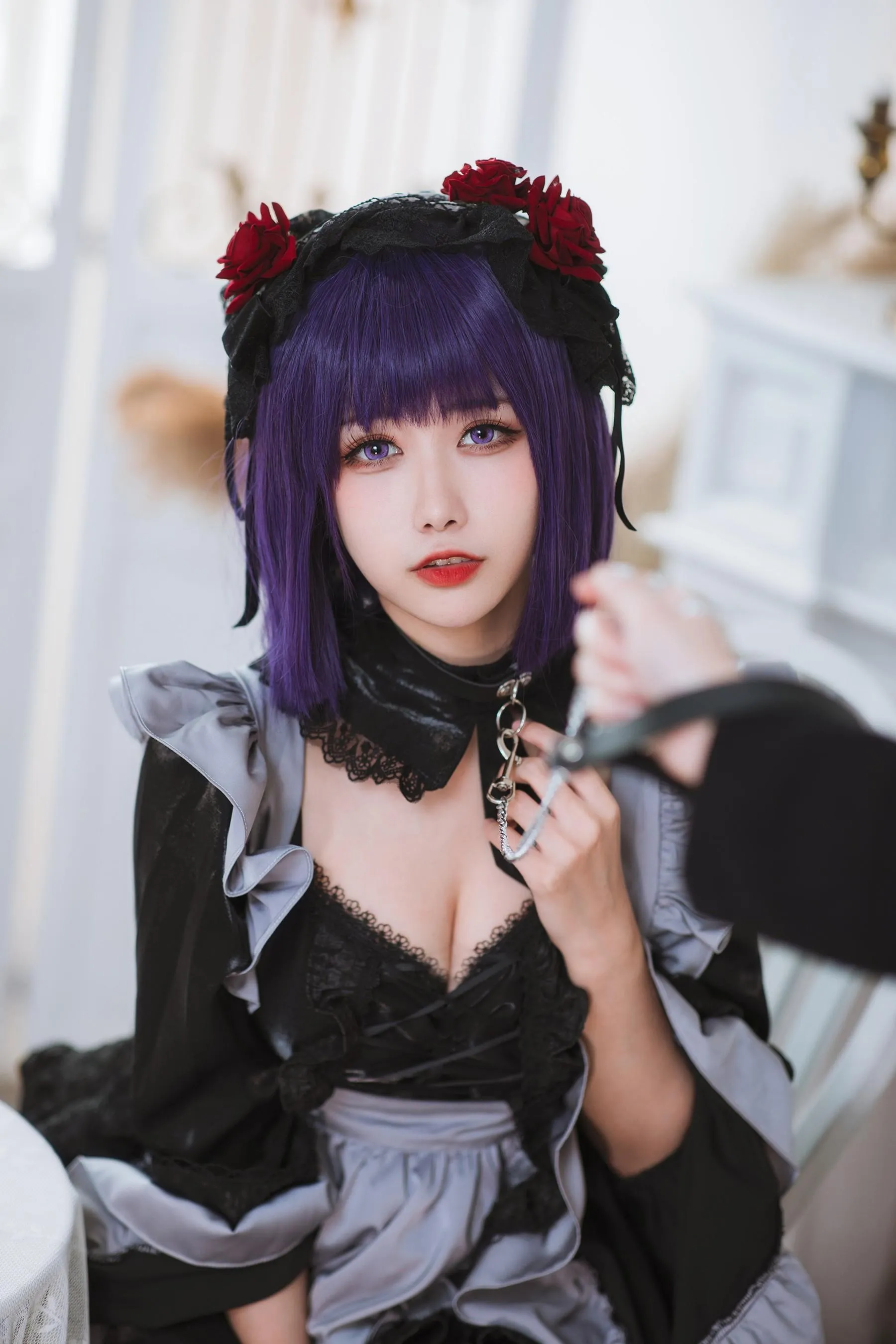 Momoko葵葵 – NO.34 喜多川海夢 黑江雫 [45P]插图3